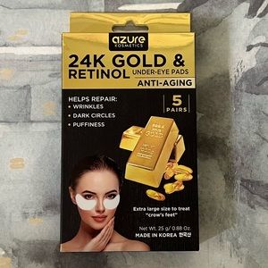 24k Gold & retinol under eye patches